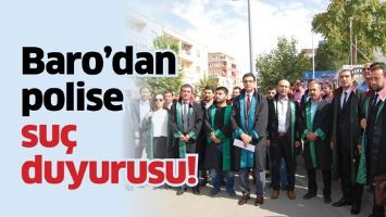 BARO&rsquo;DAN POLİSE SU&Ccedil; DUYURUSU!