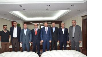 K&Ouml;Y KORUCULARI, VALİ&rsquo;Yİ ZİYARET ETTİ
