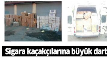 SİGARA KA&Ccedil;AK&Ccedil;ILARINA B&Uuml;Y&Uuml;K DARBE!