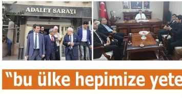 MURAT &Ccedil;İ&Ccedil;EK &ldquo;BU &Uuml;LKE HEPİMİZE YETER&rdquo;