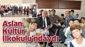 ASLAN, K&Uuml;LT&Uuml;R İLKOKULU&rsquo;NDAYDI