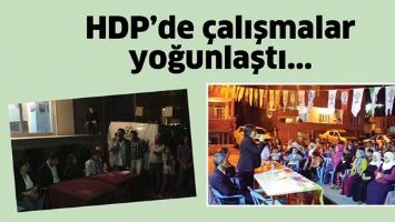 HDP&rsquo;DE &Ccedil;ALIŞMALAR YOĞUNLAŞTI