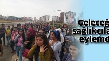 GELECEĞİN SAĞLIK&Ccedil;ILARI EYLEMDE