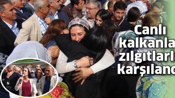 CANLI KALKANLAR ZILGITLARLA KARŞILANDI
