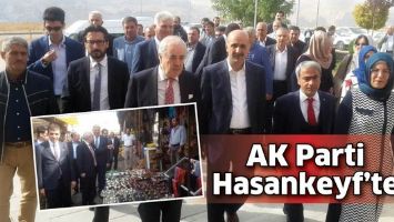 AK PARTİ HASANKEYF&rsquo;TE...
