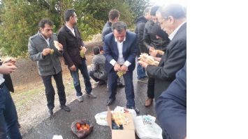 YORGUNLUĞUNU EKMEK VE &Uuml;Z&Uuml;MLE GİDERDİ