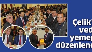 ESKİ M&Uuml;D&Uuml;RE VEDA YEMEĞİ D&Uuml;ZENLENDİ