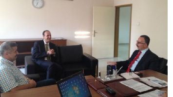 REKT&Ouml;R DOĞAN,FEM&rsquo;İ ZİYARET ETTİ