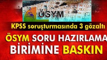 &Ouml;SYM'ye BASKIN! 3 G&Ouml;ZALTI