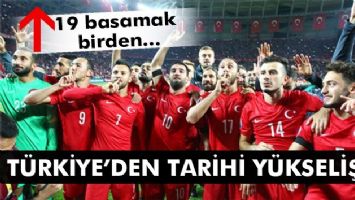 T&Uuml;RKİYEDEN TARİHİ Y&Uuml;KSELİŞ