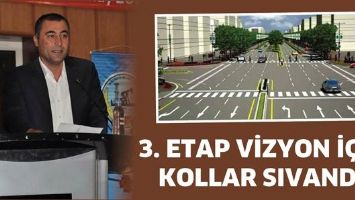 3. ETAP VİZYON İ&Ccedil;İN KOLLAR SIVANDI