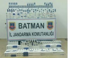 JANDARMADAN KA&Ccedil;AK SİGARA OPERASYONU