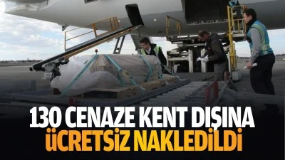 130 cenaze kent dışına &uuml;cretsiz nakledildi