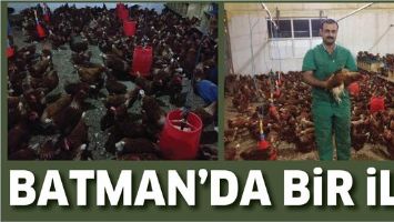 BATMAN&rsquo;DA BİR İLK