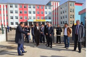 VALİ, EĞİTİM YATIRIMLARINI İNCELEDİ