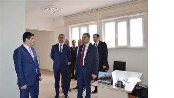 VALİ, KAMU HASTANELER BİRLİĞİNİ ZİYARET ETTİ