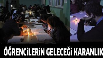 &Ouml;ĞRENCİLERİN GELECEĞİ KARANLIKTA!