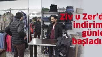 ZİV U ZER&rsquo;DE İNDİRİMLİ G&Uuml;NLER BAŞLADI