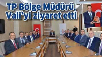 TP B&Ouml;LGE M&Uuml;D&Uuml;R&Uuml;, VALİ&rsquo;Yİ ZİYARET ETTİ
