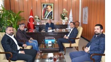 M&Uuml;SİAD, ASLAN&rsquo;I ZİYARET ETTİ