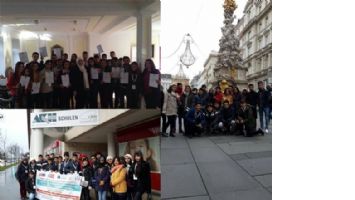 &Ouml;ZEL BASUT&rsquo;LU &Ouml;ĞRENCİLER VİYANA&rsquo;DAN D&Ouml;ND&Uuml;