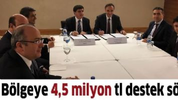 B&Ouml;LGEYE 4,5 MİLYON TL DESTEK S&Ouml;Z&Uuml;!