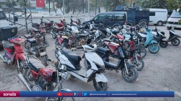 137 &ccedil;alıntı motosiklet yakalandı