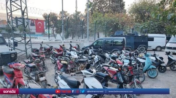 137 &ccedil;alıntı motosiklet yakalandı