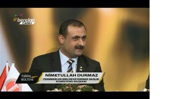 BAŞKAN DURMAZ, BEREKET TV&rsquo;NİN KONUĞUYDU