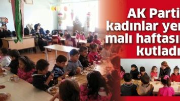 AK PARTİ&rsquo;Lİ KADINLAR YERLİ MALI HAFTASINI KUTLADI