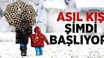 SICAKLIK D&Uuml;Ş&Uuml;YOR, KAR GELİYOR