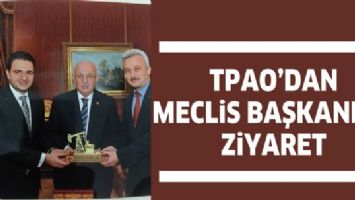 TP&rsquo;DEN MECLİS BAŞKANINA ZİYARET