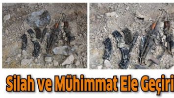 SİLAH VE M&Uuml;HİMMAT ELE GE&Ccedil;İRİLDİ