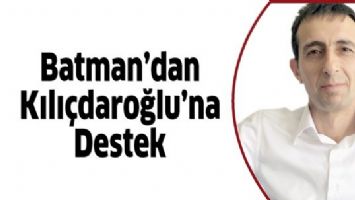 BATMAN&rsquo;DAN KILI&Ccedil;DAROĞLU&rsquo;NA DESTEK