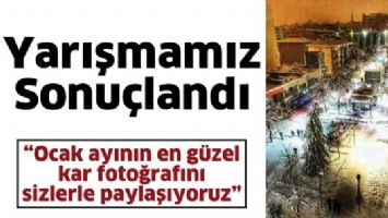 YARIŞMAMIZ SONU&Ccedil;LANDI