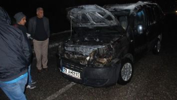 ARA&Ccedil; YANGINI PANİĞE YOL A&Ccedil;TI