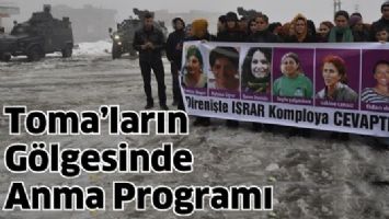 TOMA&rsquo;LARIN G&Ouml;LGESİNDE ANMA PROGRAMI