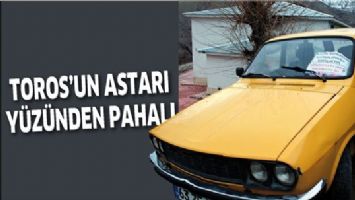 TOROS&rsquo;UN ASTARI Y&Uuml;Z&Uuml;NDEN PAHALI