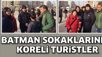 BATMAN SOKAKLARINDA KORELİ TURİSTLER