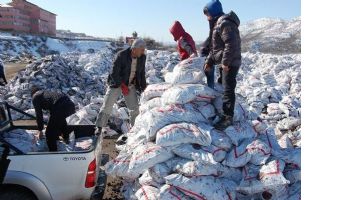 KAYMAKAMLIK, K&Ouml;M&Uuml;R DAĞITIMINA BAŞLADI