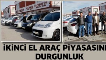 İKİNCİ EL ARA&Ccedil; PİYASASINDA DURGUNLUK