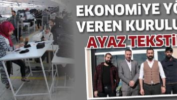 EKONOMİYE Y&Ouml;N VEREN KURULUŞ: AYAZ TEKSTİL