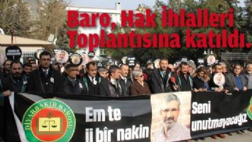 BARO, HAK İHLALLERİ TOPLANTISINA KATILDI