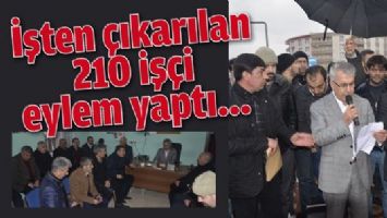 İŞTEN &Ccedil;IKARILAN DEDAŞ İŞ&Ccedil;İLERİ EYLEM YAPTI