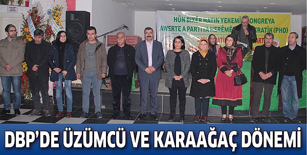 DBP&rsquo;DE &Uuml;Z&Uuml;MC&Uuml; VE KARAAĞA&Ccedil; D&Ouml;NEMİ