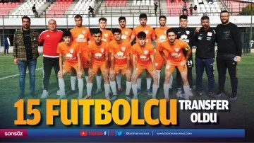 15 futbolcu, transfer oldu