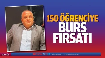 150 &Ouml;ğrenciye Burs Fırsatı