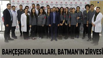 BAH&Ccedil;EŞEHİR OKULLARI, BATMAN&rsquo;IN ZİRVESİNDE