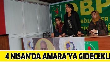 4 NİSAN&rsquo;DA AMARA&rsquo;YA GİDECEKLER