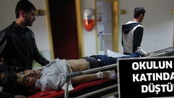 OKULUN 4. KATINDAN D&Uuml;ŞT&Uuml;!